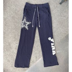 VS PINK Dallas Cowboys Bling Boyfriend Sweatpants